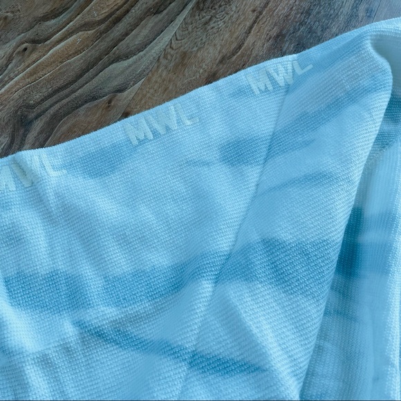 MADEWELL Pullover Tie-Dye White Textured Sweatshirt - Picture 6 of 7